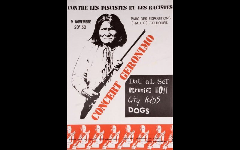 affiche 1 concert SCALP, Toulouse, 1985 