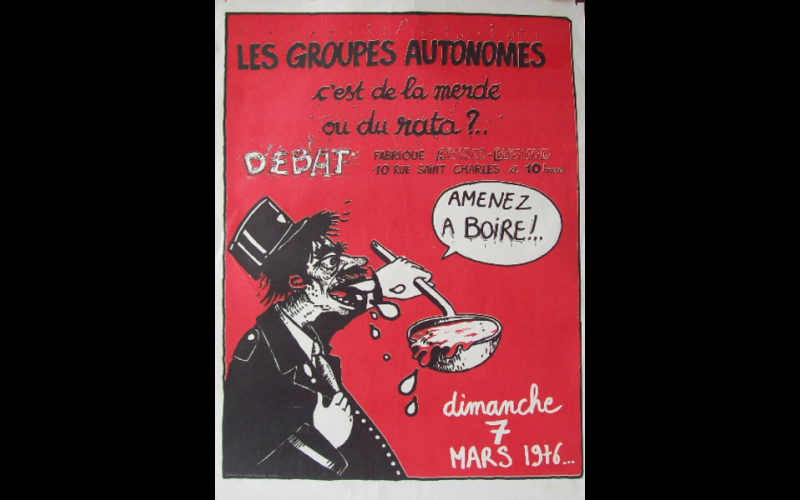 débat groupes autonomes, AAEL, Toulouse, 1976 