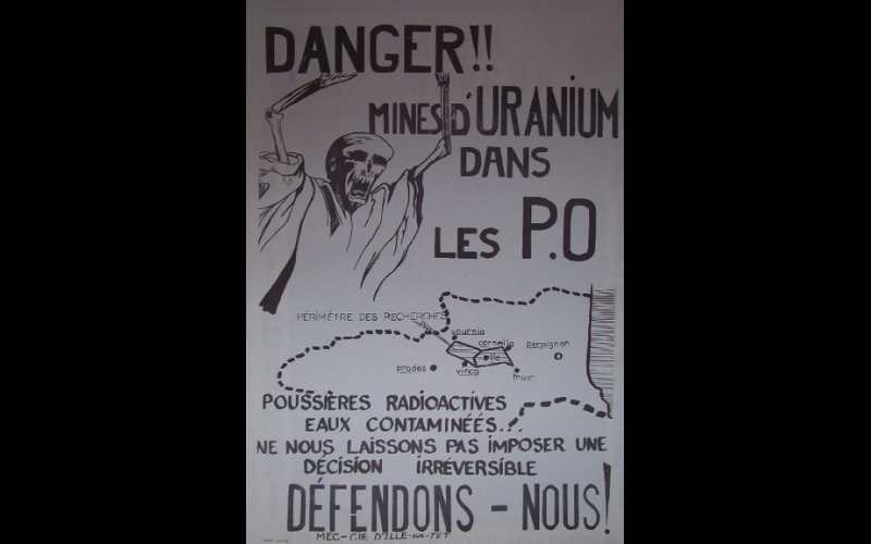 Contre les mines d'uranium - Pyrénées-Orientales 