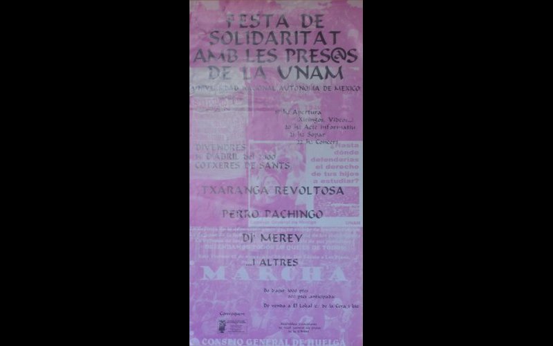 N°175 Col-lectiu de Solidaritat amb la Rebel-lio Zapatista Barcelone avant mai 2000 MF Esp. 
