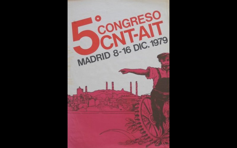 N°220 5° congreso CNT AIT decembre 1979 MF Esp. 43x62 