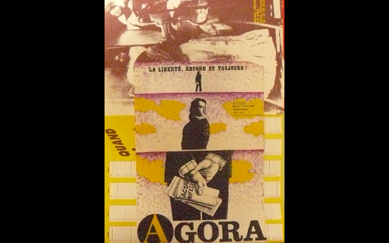 affiche revue Agora 3, Toulouse 