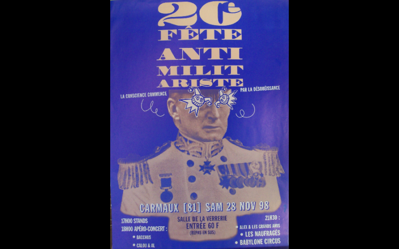 affiche fête du COT, Albi, 1998 