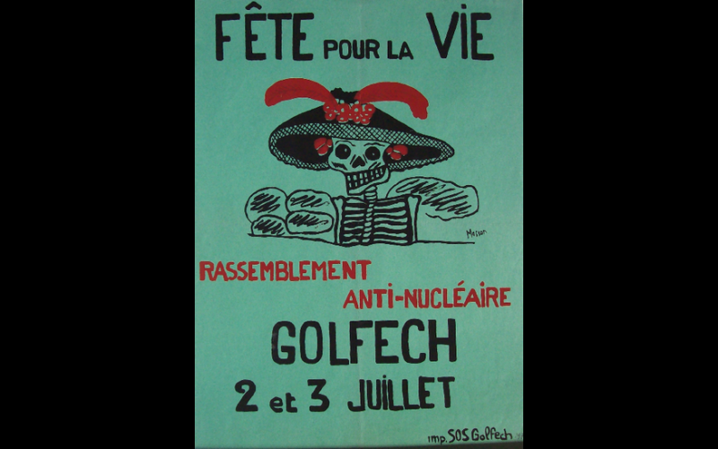 1977 (2 et 3 juillet) - Rassemblement à Golfech - SOS Golfech. 
