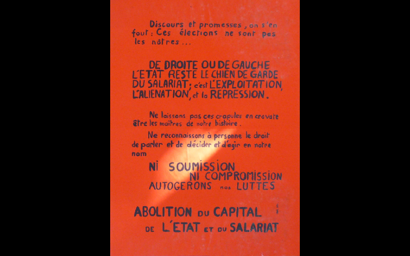 affiche abolition de l'Etat 