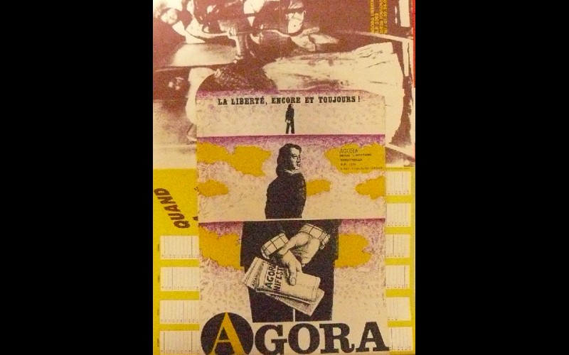 affiche revue Agora 3, Toulouse 