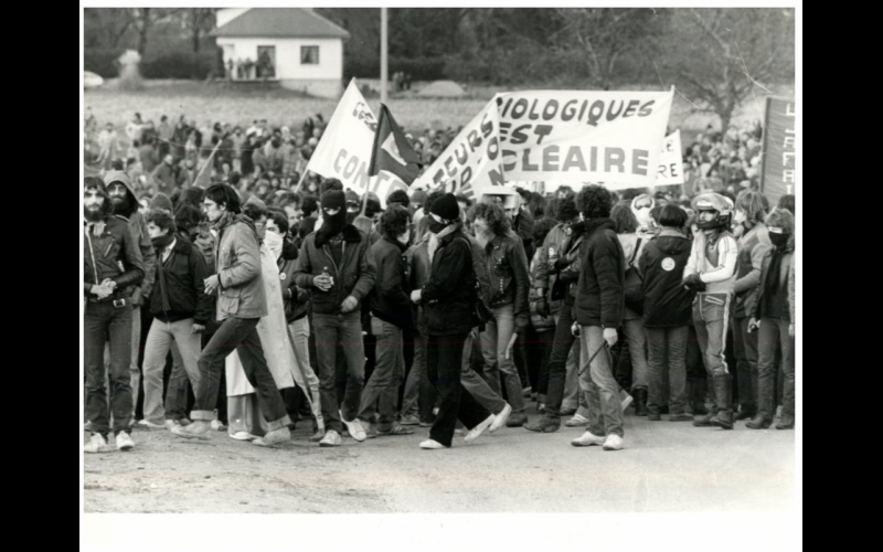 29/08/1981 manifestation antinucléaire à Golfech 