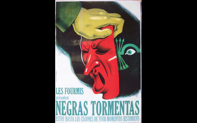 Spectacle Negras Tormentas, Compagnie Les Fourmis, Toulouse 
